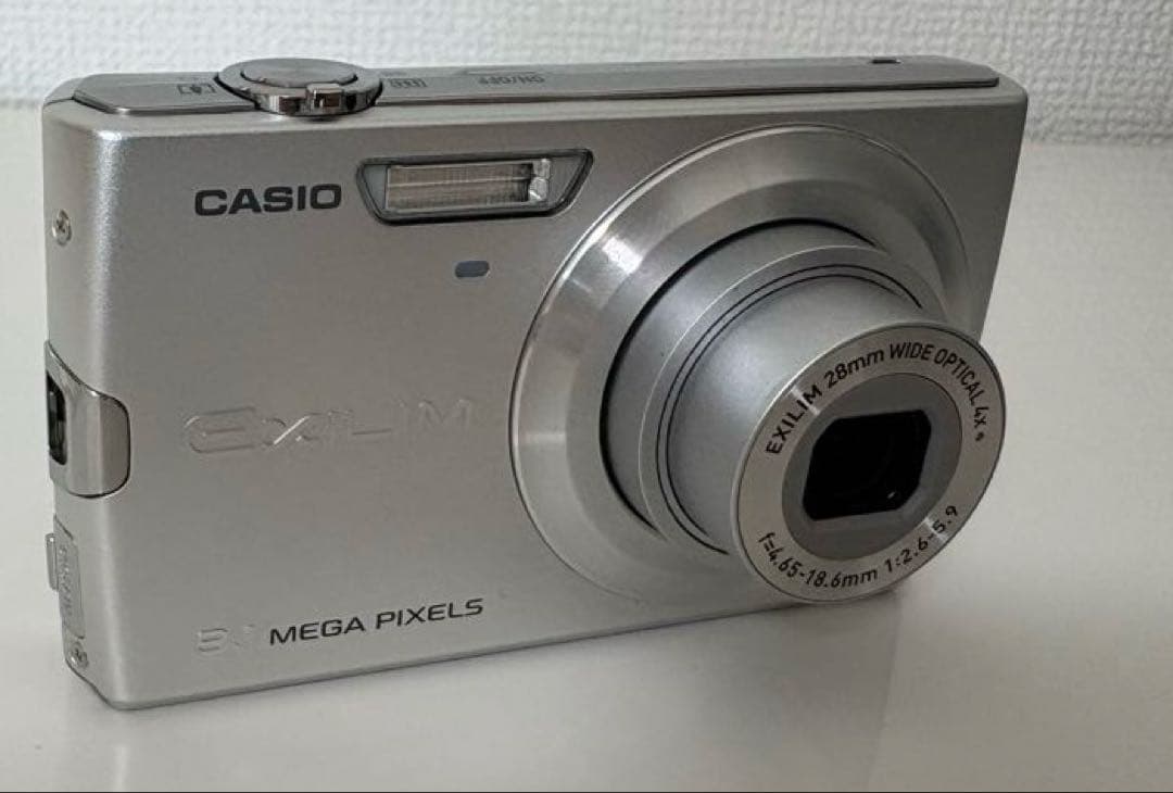 【動作確認済】CASIO EXILIM EX-Z250 シルバー メガピクセル