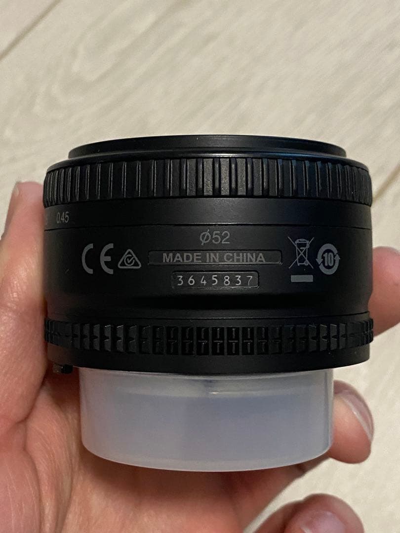 レンズ(単焦点) Nikon AF NIKKOR 50mm f1.8 D