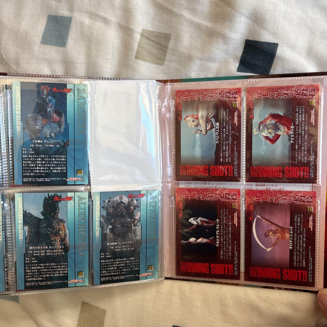 d*2様 ウルトラ兄弟カードファイルとカード62枚セット　※要商品説明確認