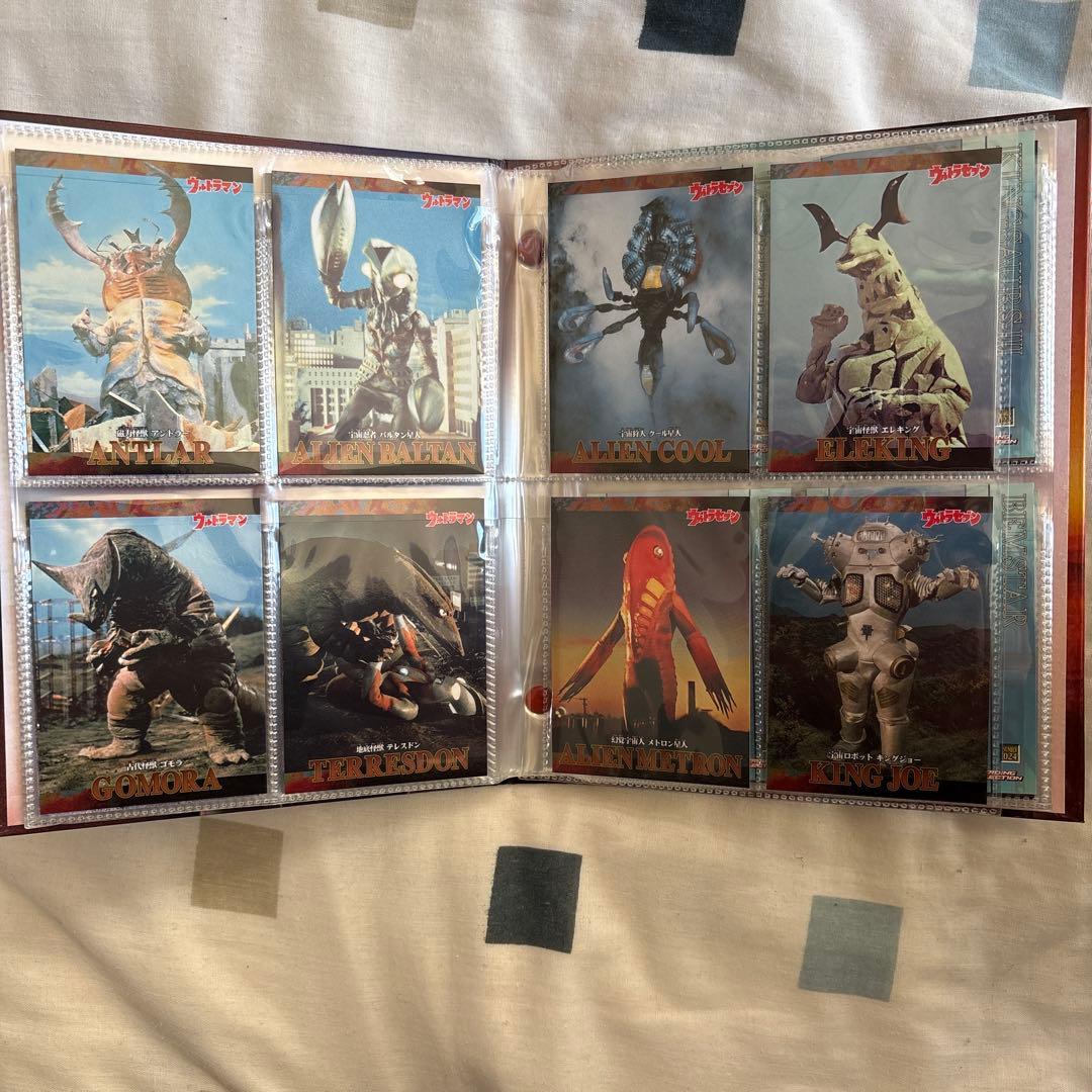 d*2様 ウルトラ兄弟カードファイルとカード62枚セット　※要商品説明確認