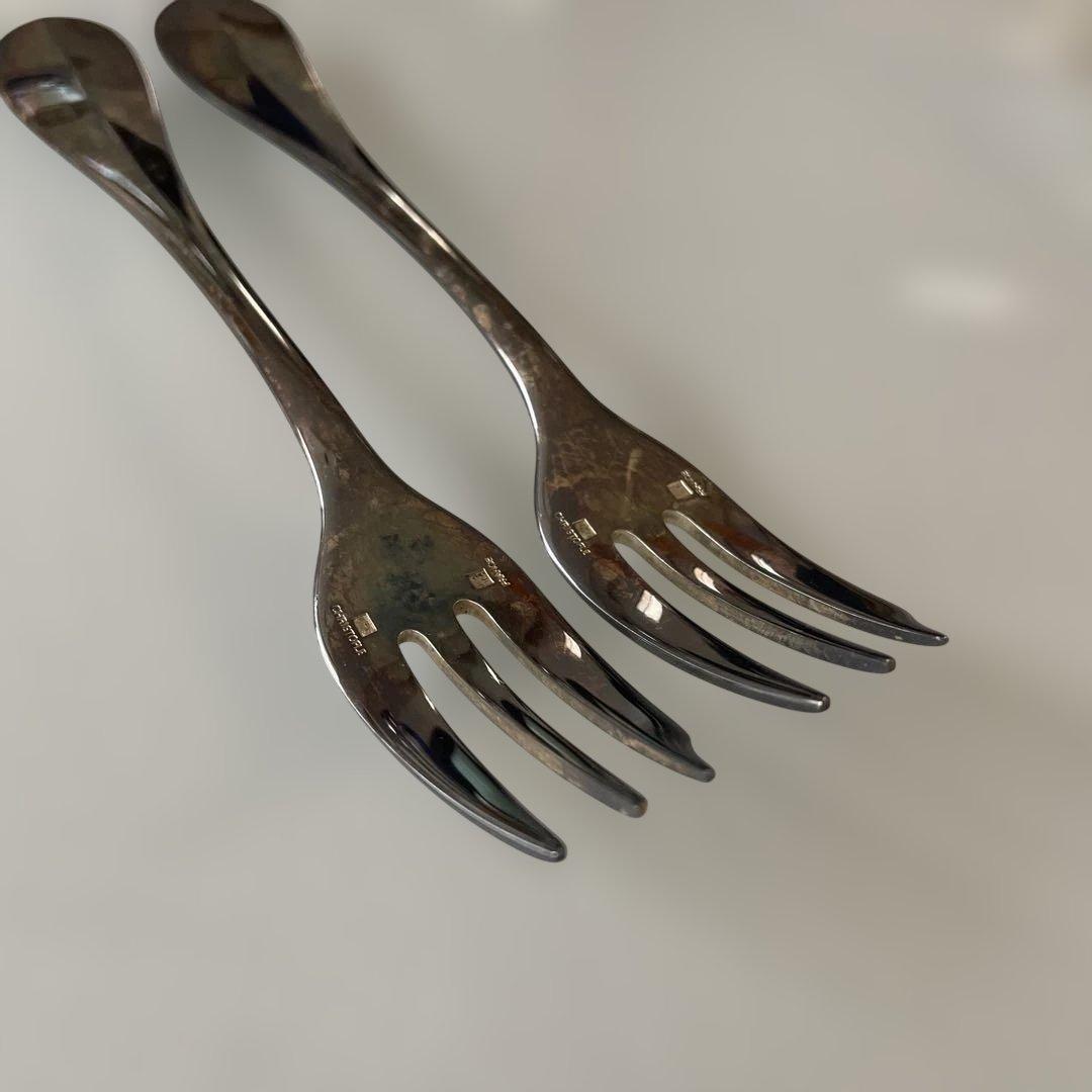 クリストフル オリジン カトラリー4点セット（未開封2点） 保存袋付