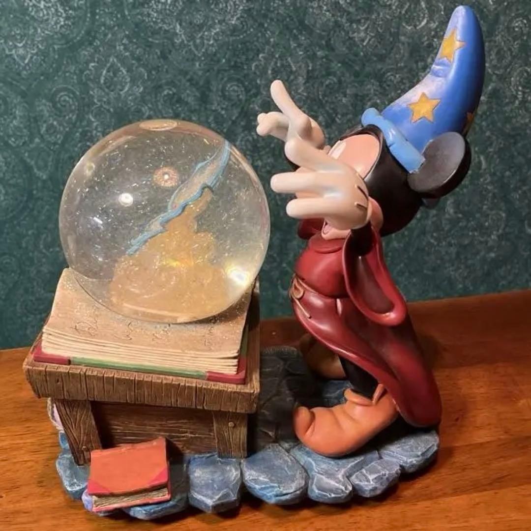 ファンタジアミッキー スノードーム オルゴール