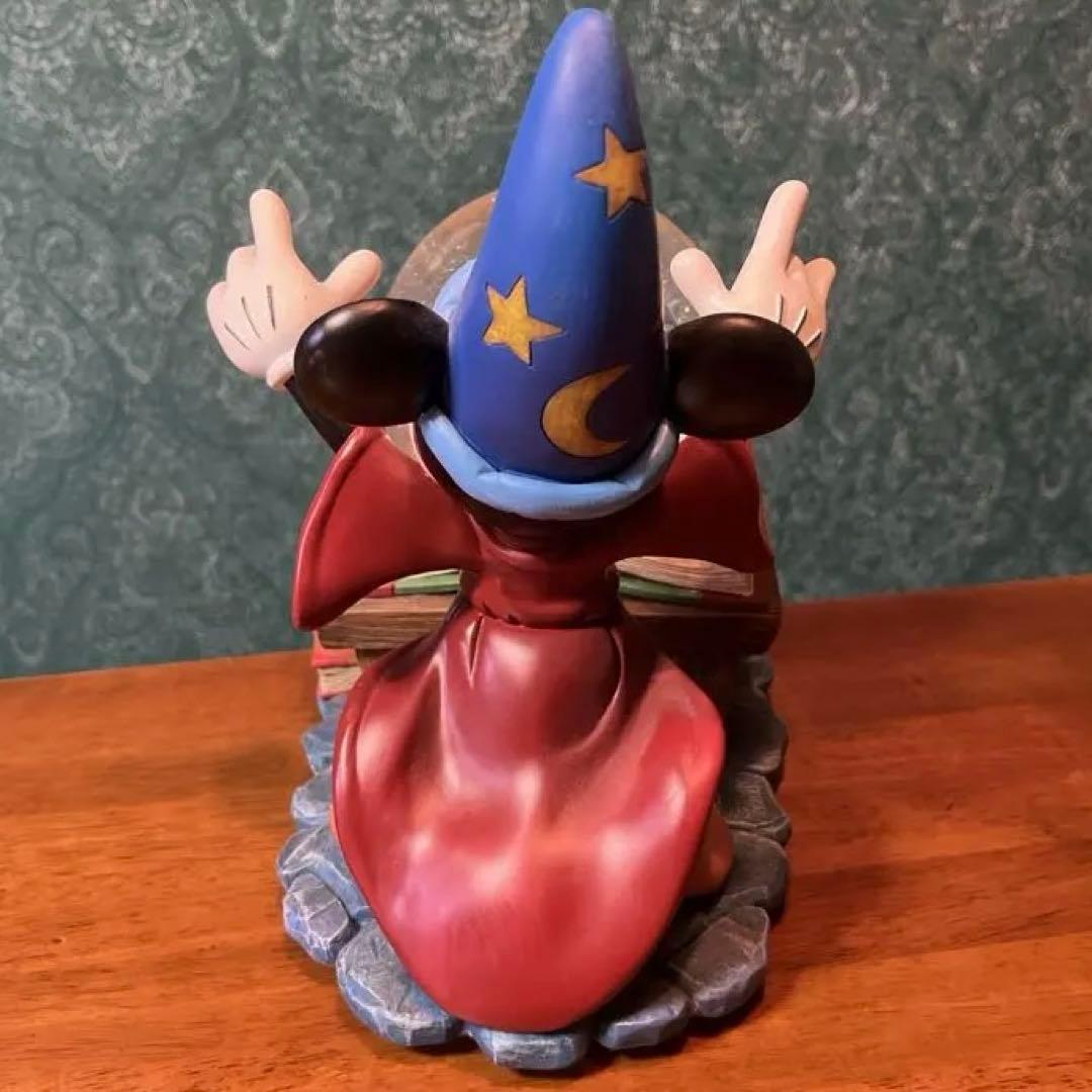 ファンタジアミッキー スノードーム オルゴール