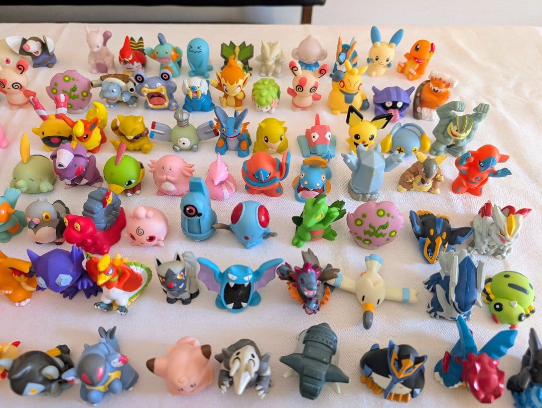 ポケモン　ソフビ　指人形　蓄光　クリア　フィギュア　まとめ売り　約250個　平成