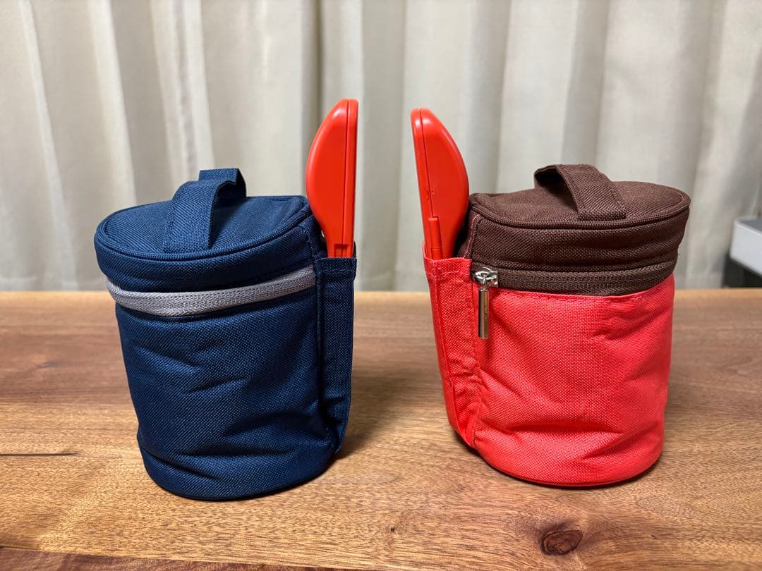 サーモス　真空断熱フードコンテナー、保温ポーチ、スプーンセット