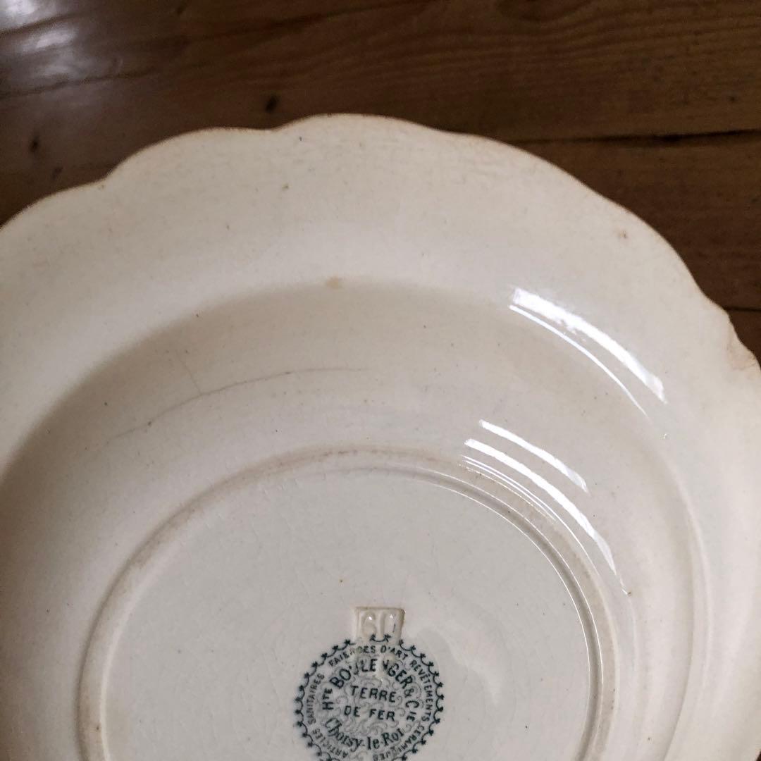 フランス/ジョワジー・ル・ロワ/パヴォの深皿NO3