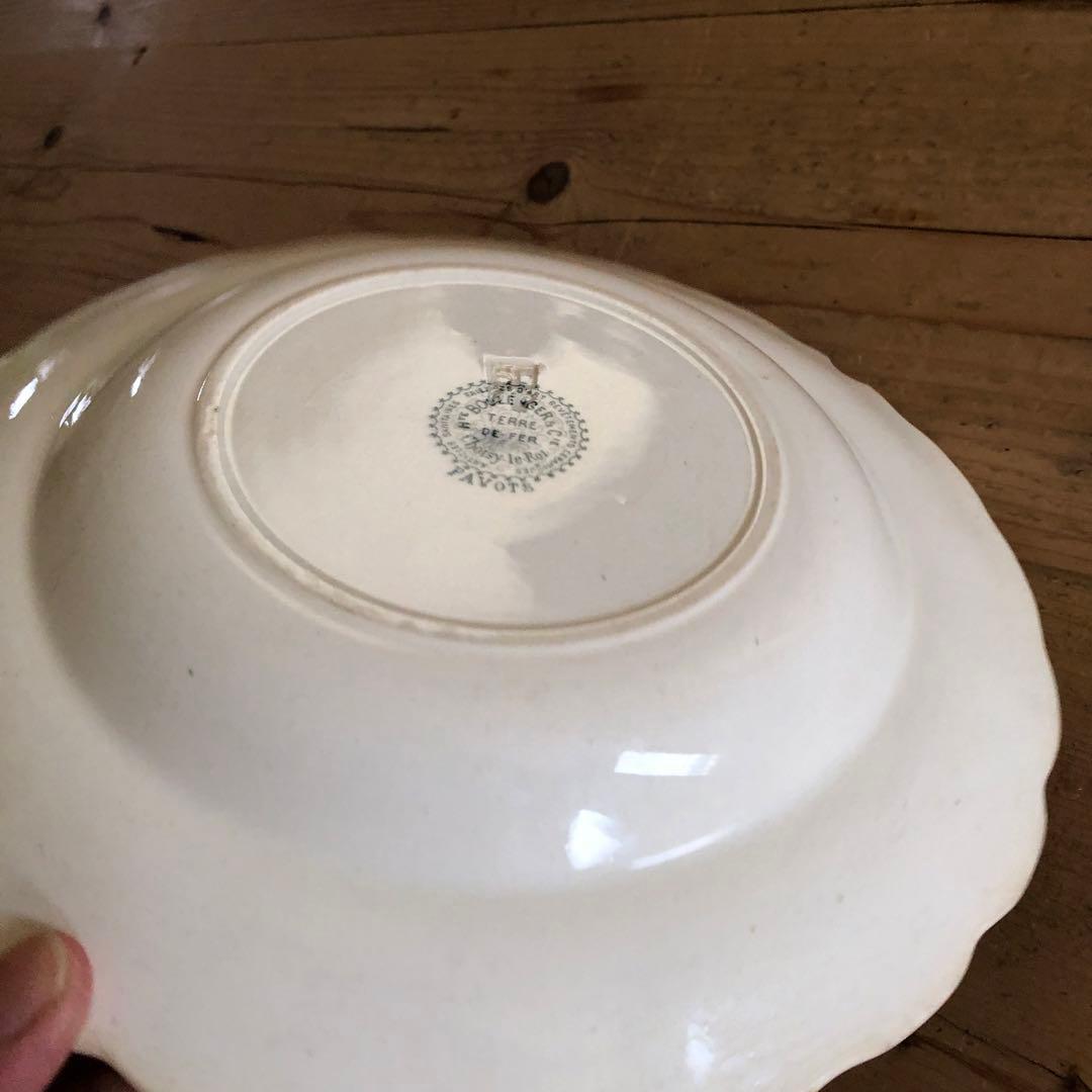 フランス/ジョワジー・ル・ロワ/パヴォの深皿NO3