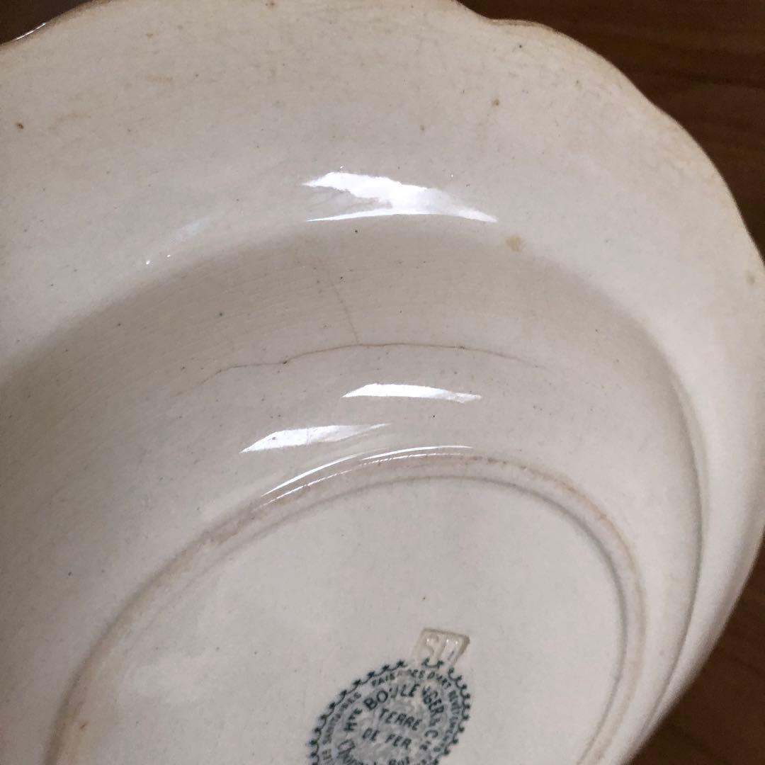 フランス/ジョワジー・ル・ロワ/パヴォの深皿NO3