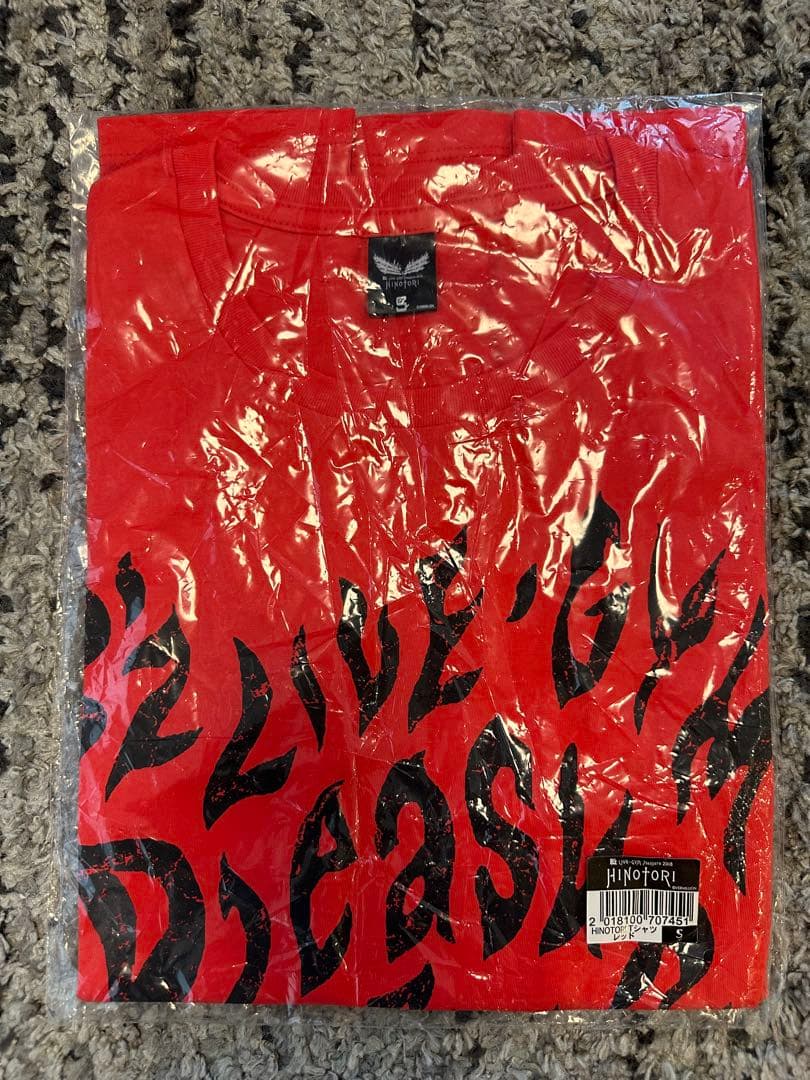 B'z ツアーTシャツ ３枚　セット Sサイズ ホワイト・レッド・ブラック