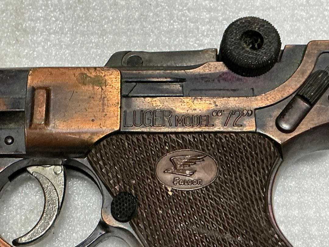 FALCON／LUGER・MODEL・72。【プラスチック製トイガン】。