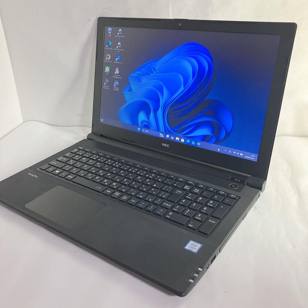 【7世代i5×SSD512GB 】versapro Win11 カメラDVD