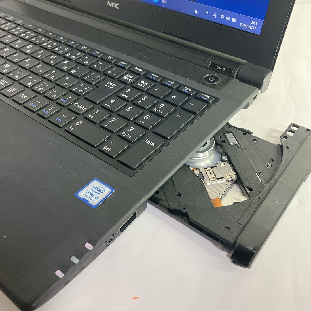【7世代i5×SSD512GB 】versapro Win11 カメラDVD