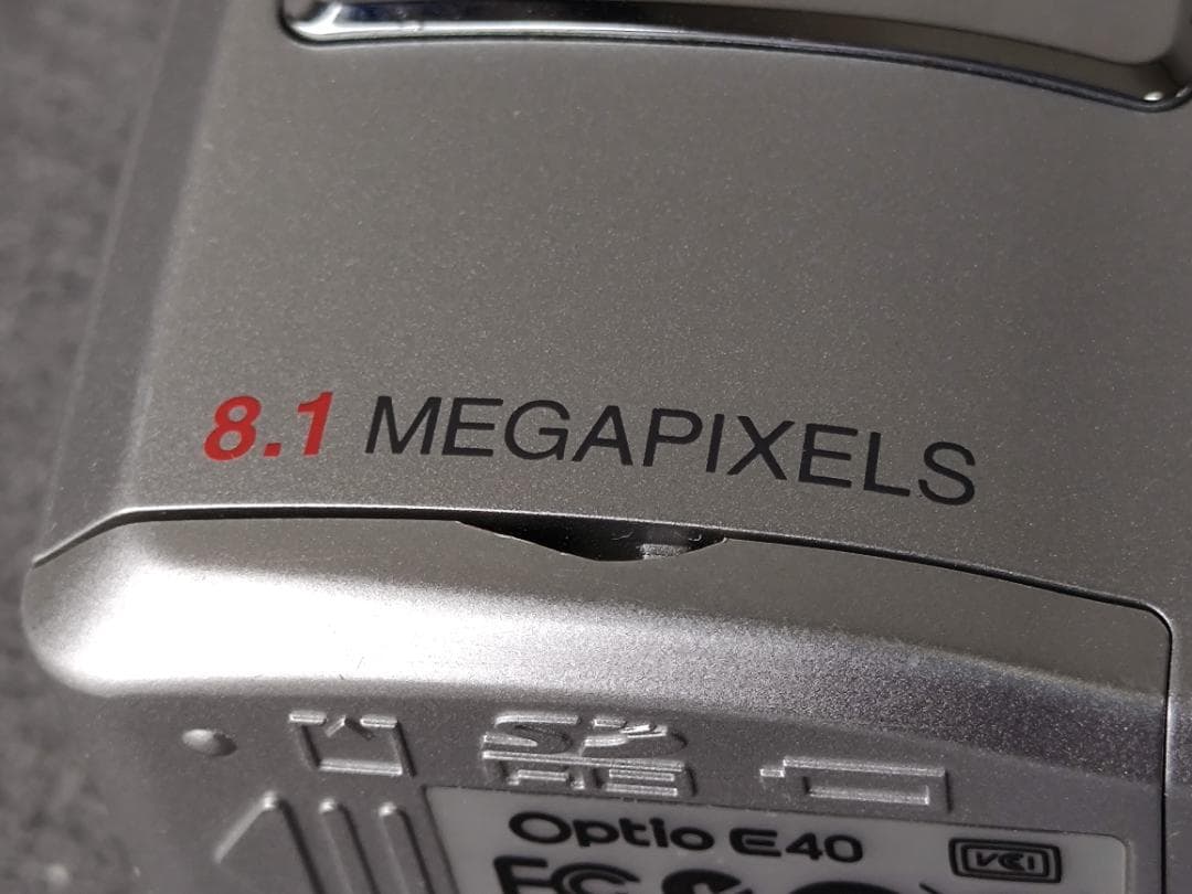 PENTAX ペンタックス　Optio E40　デジタルカメラ　動作確認済
