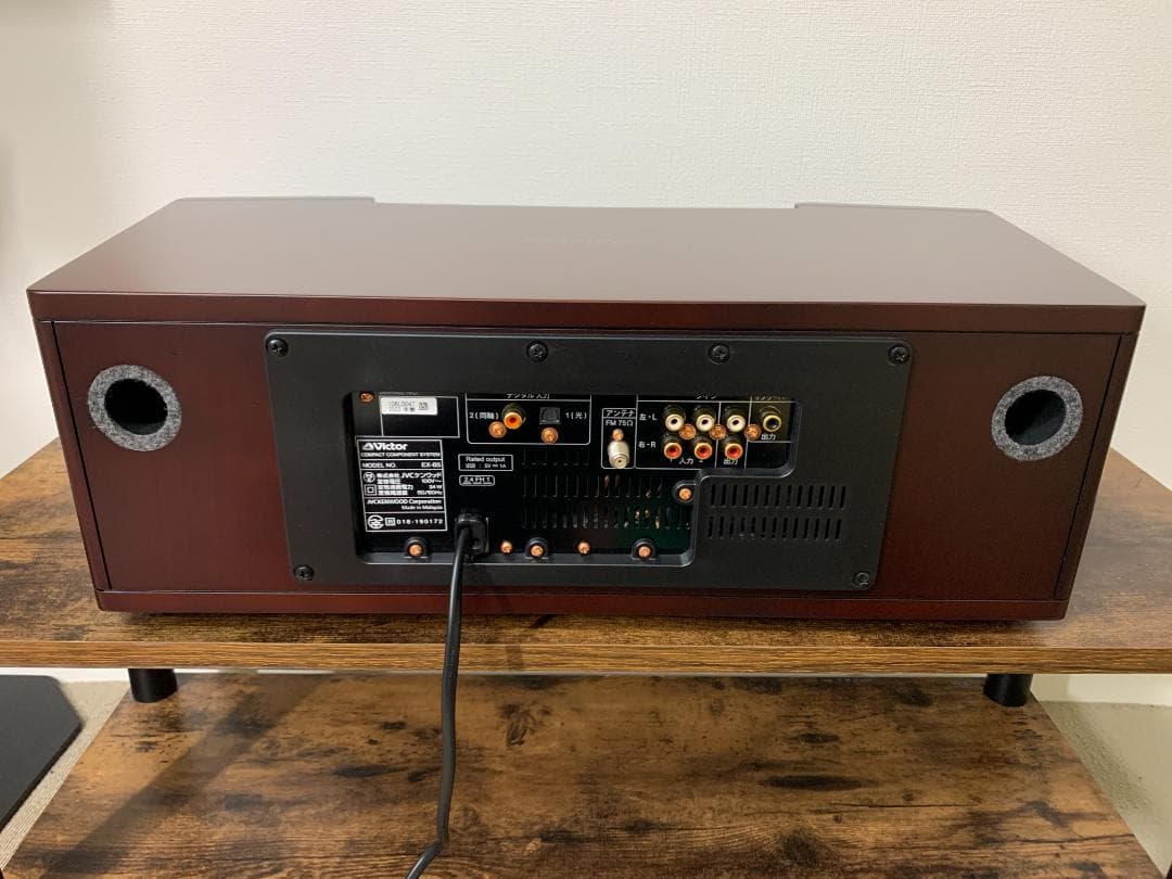 【3/7まで】美品 Victor ウッドコーンコンポ EX-B5 2023年製