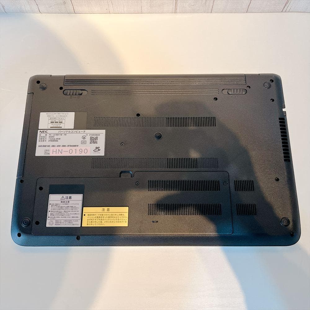 ✨美品✨NEC ノートPC SSD240GB Win11 第4世代 HN190