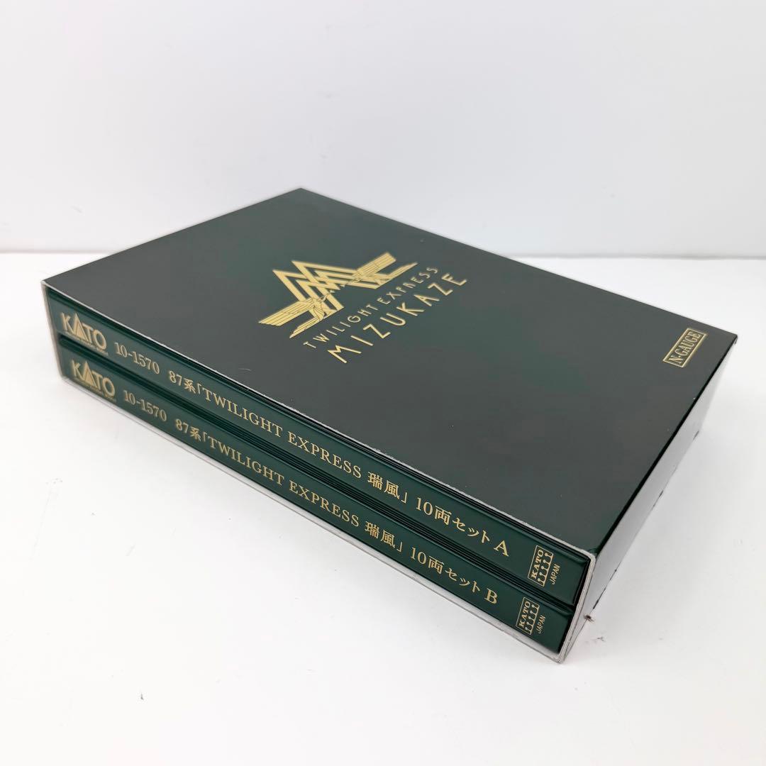 ほぼ未使用 KATO 10-1570 87系 瑞風 10両セット