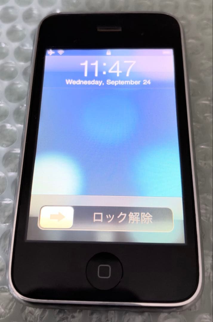iPhone3Gブラック SIMフリー 16GB