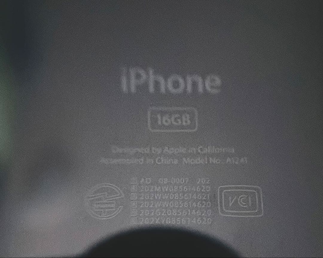 iPhone3Gブラック SIMフリー 16GB