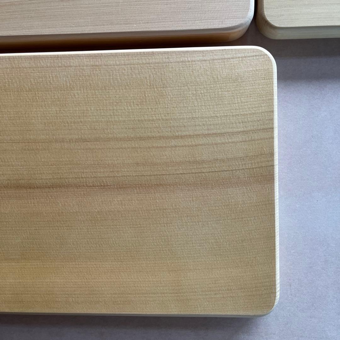 専用出品です 3点セット 青森ひばまな板一枚板柾目板 超、超極上品