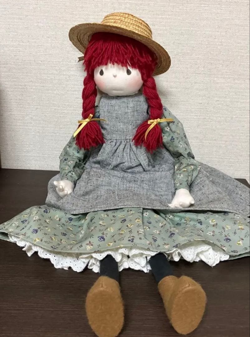 アンの冬コートとアン、仲良しユウ君