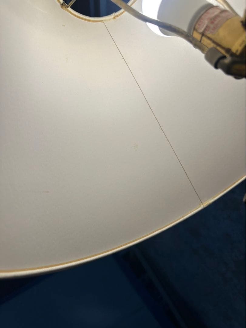 【ETHAN Allen】 ゴールドメタル フロアスタンド