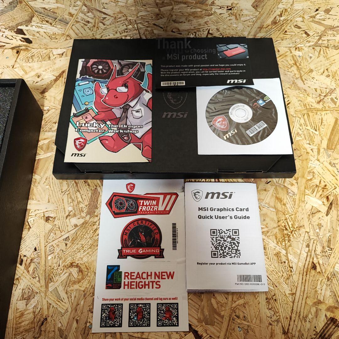 使用少なめ美品 MSI GeForce GTX 1080 GAMING 8G