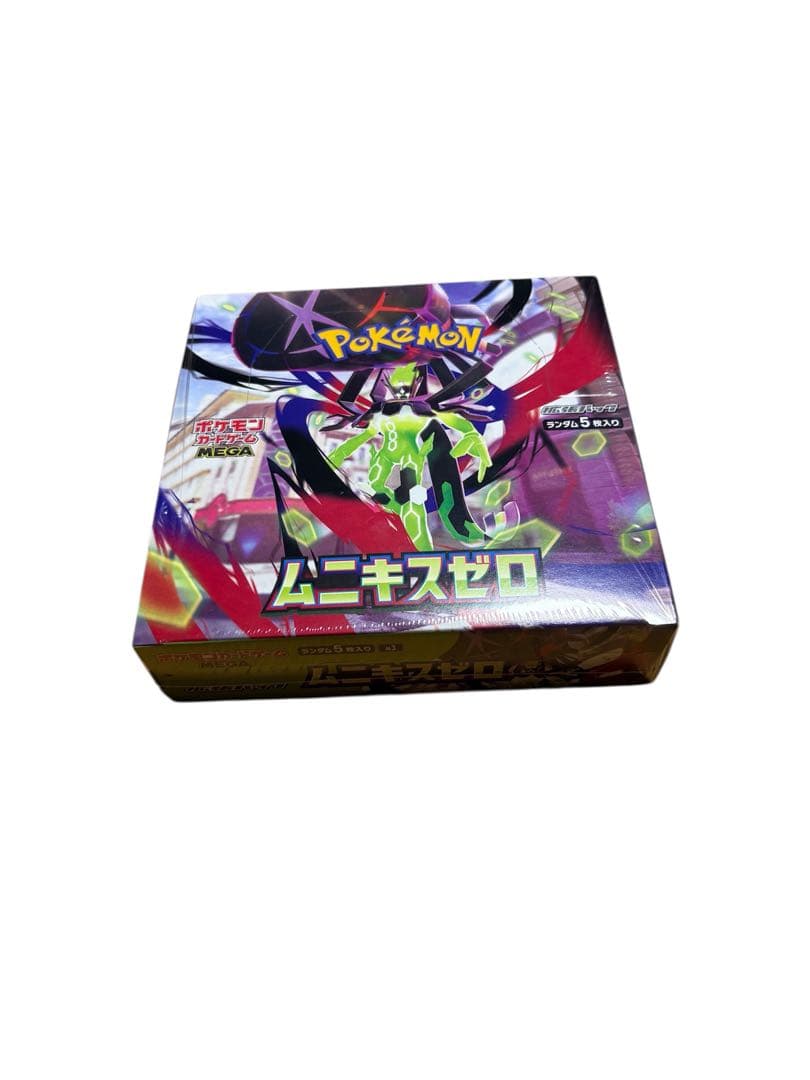 【コンビニ購入】ポケモンカード ムニキスゼロ 1BOX シュリンク付き 未開封
