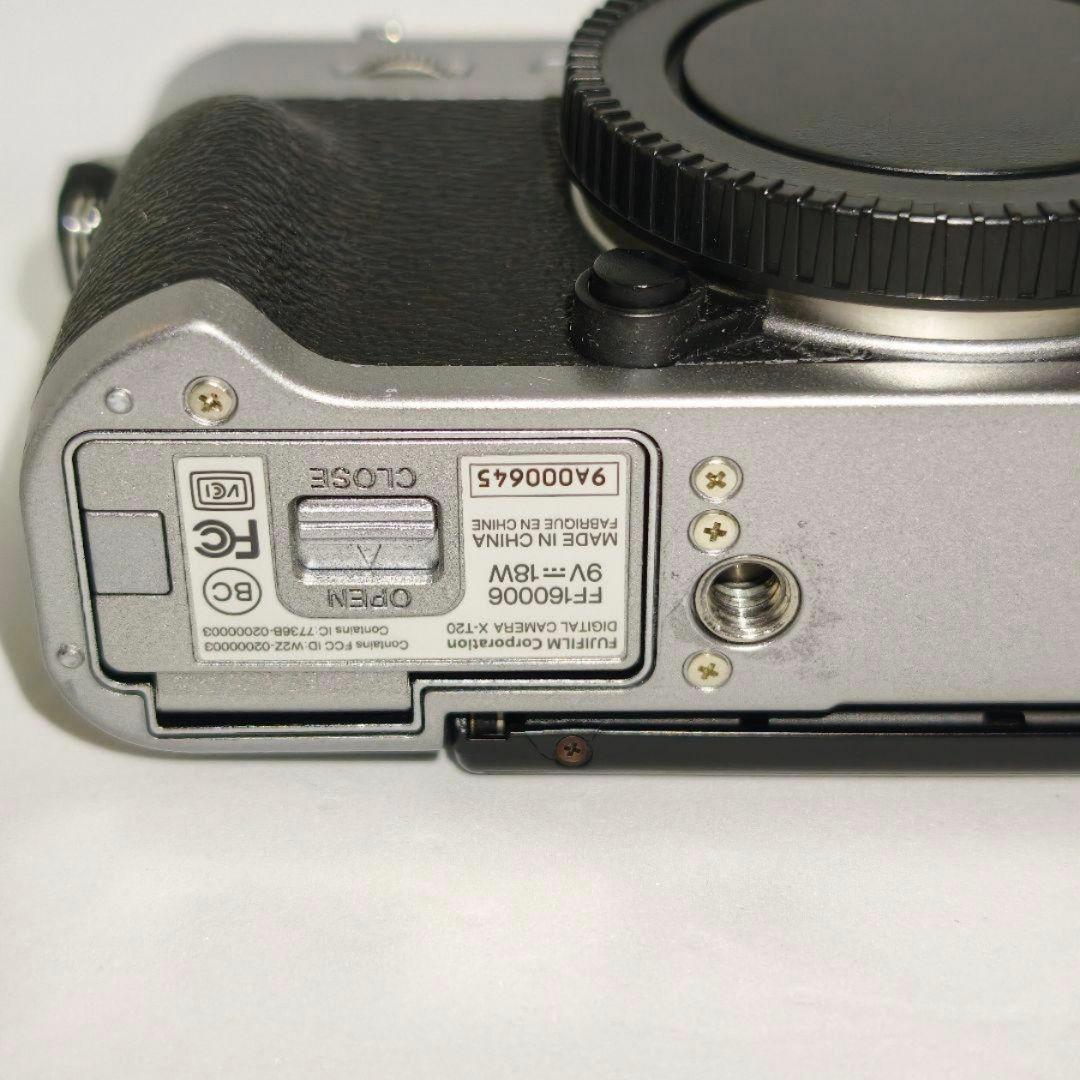 FUJIFILM X-T20 ミラーレス一眼 シルバー