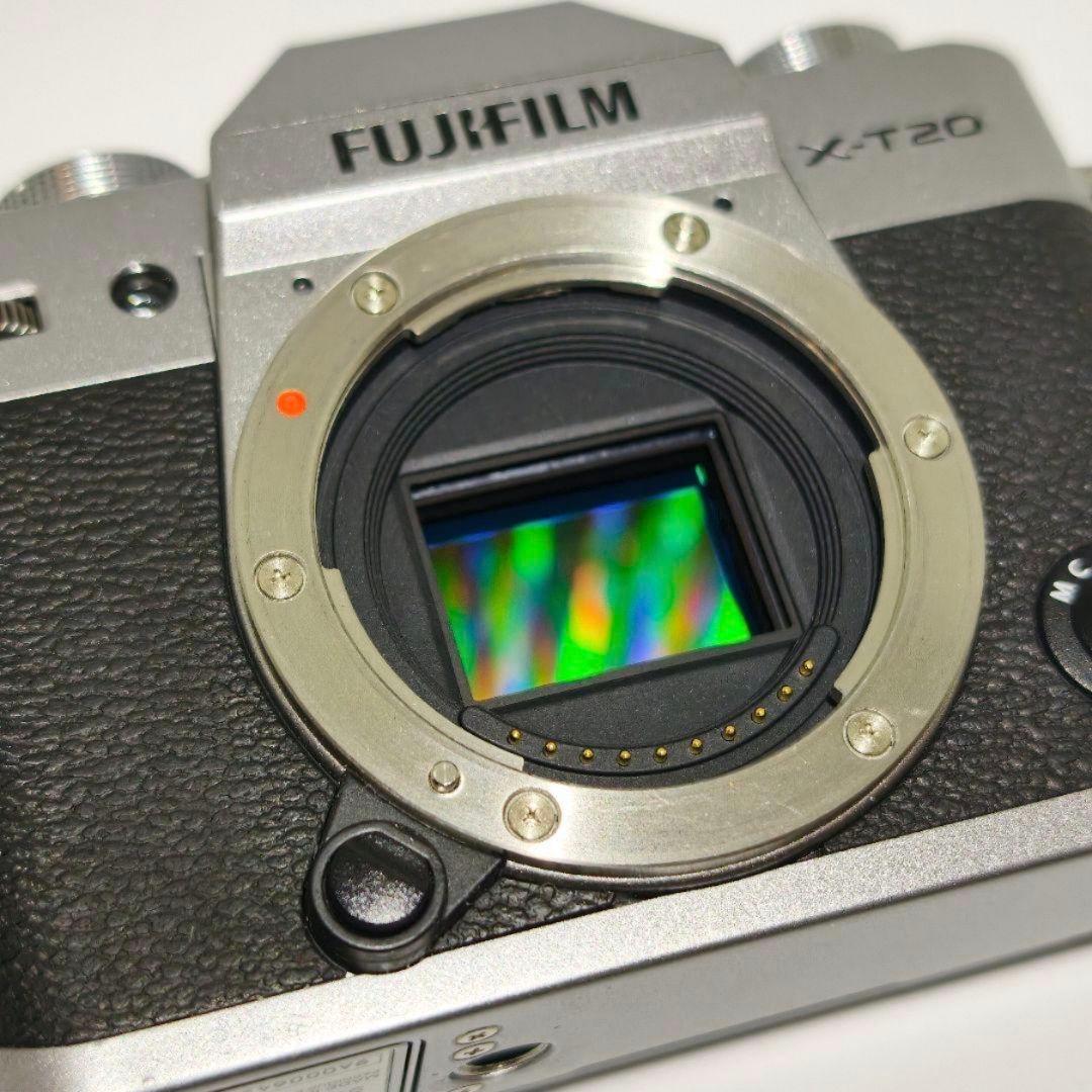 FUJIFILM X-T20 ミラーレス一眼 シルバー