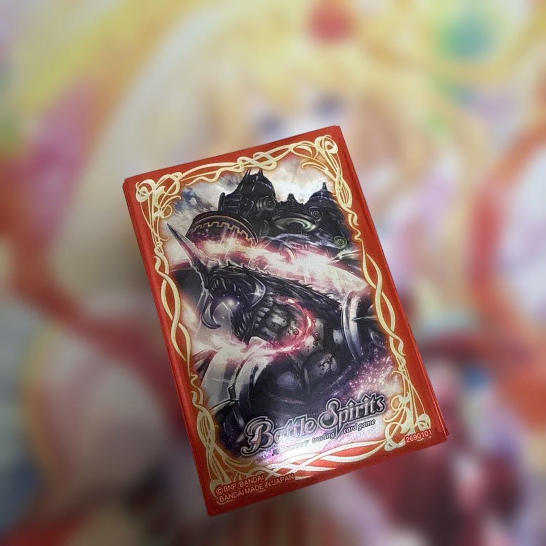 バトスピ　紅蓮契約　　デッキ　パーツセット　公式スリーブ40枚付き