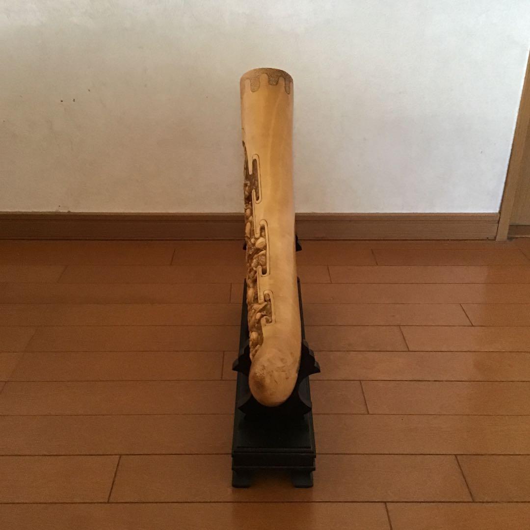 骨董品　アンティーク　昭和レトロ　象牙風　七福神彫刻　置物　オブジェ　樹脂製