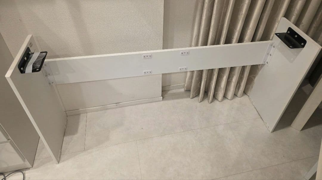 完成品・ヤマハP125専用ピアノスタンドL125WH