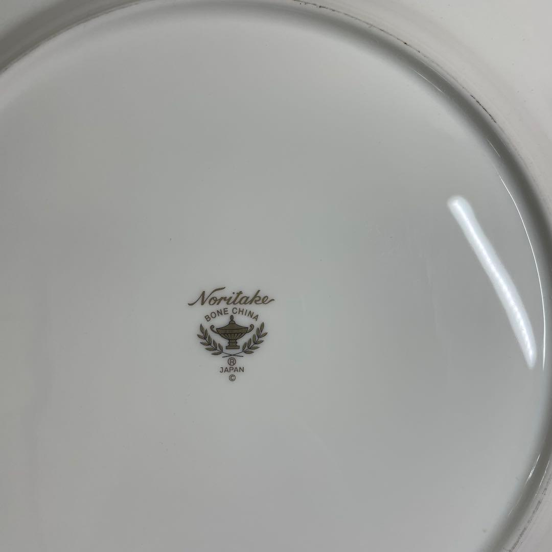 Noritake ノリタケ フィッツジェラルド グリーンプレート　２枚　大皿　⑤