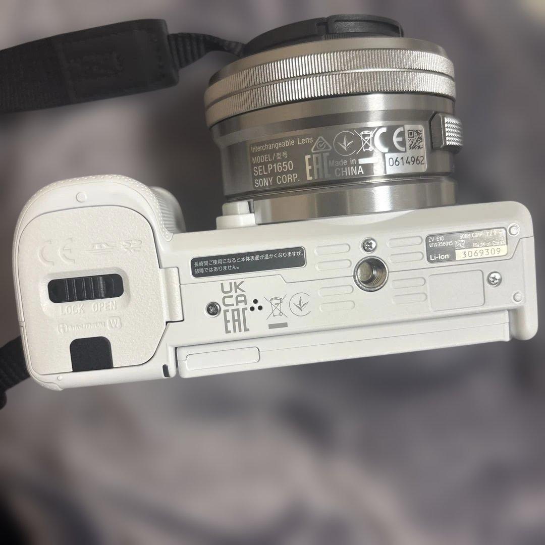 Sony ZV-E10 + GP-VPT2BT グリップ＋256GB SDカード