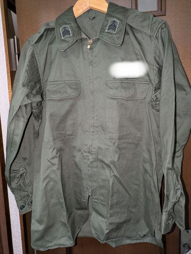 陸自 65式OD作業服上下セット サイズ表記3号