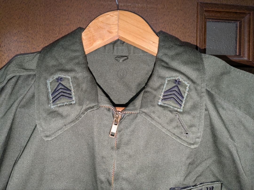 陸自 65式OD作業服上下セット サイズ表記3号