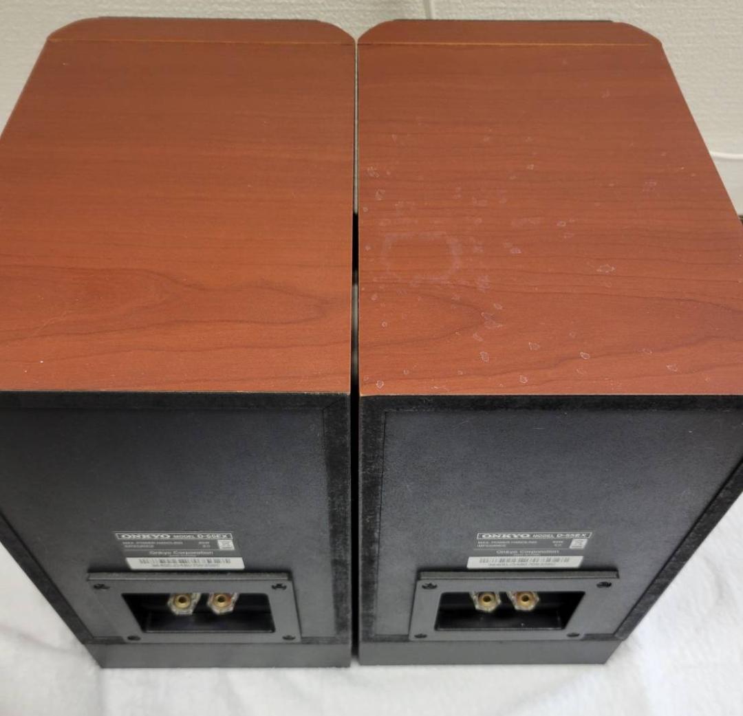 ONKYO CR-555 & スピーカー D-55EX セット　ジャンク