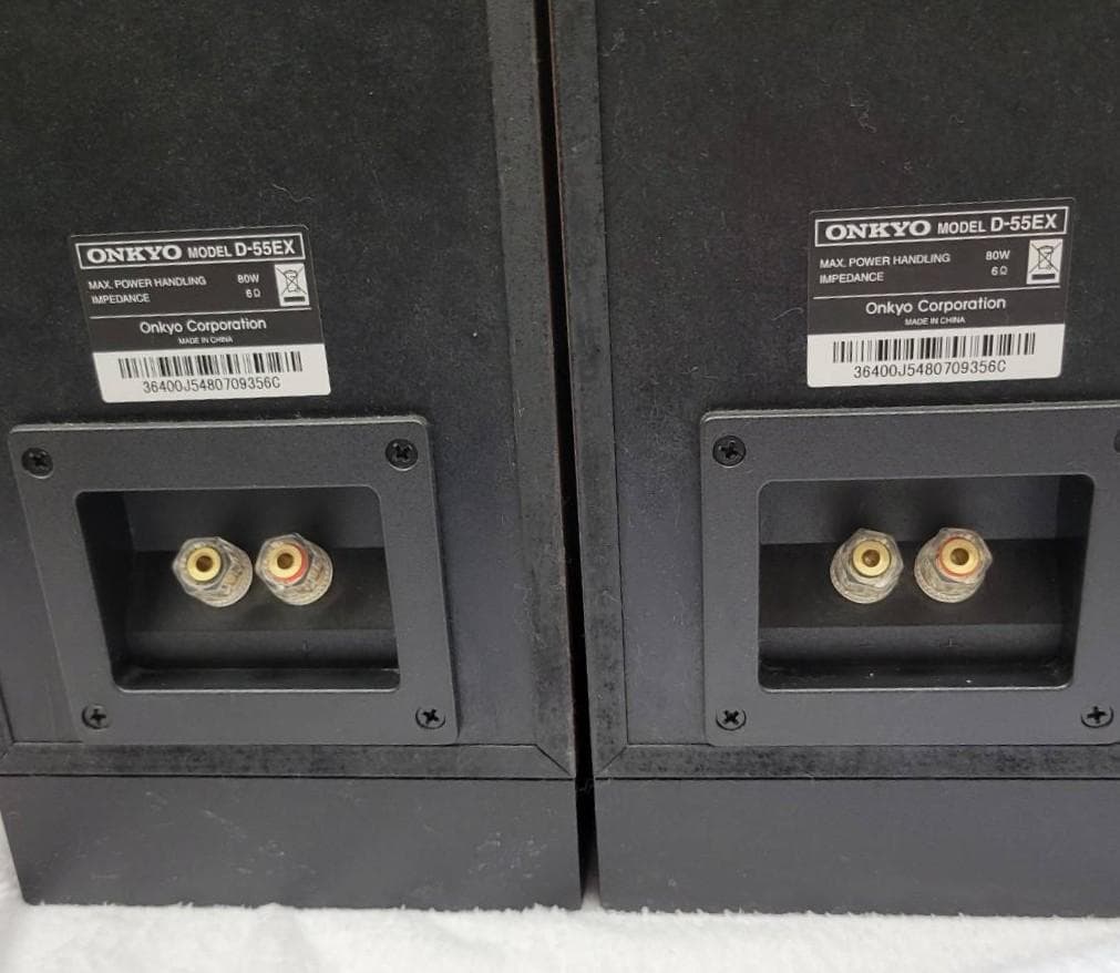 ONKYO CR-555 & スピーカー D-55EX セット　ジャンク