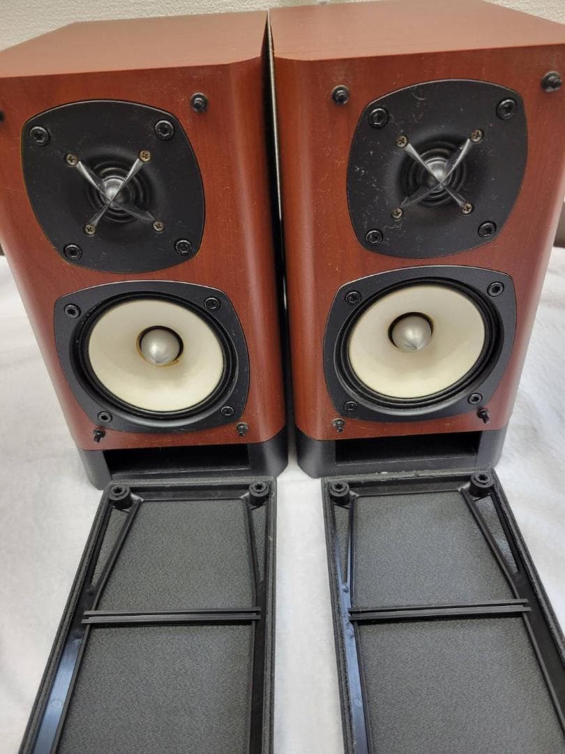 ONKYO CR-555 & スピーカー D-55EX セット　ジャンク