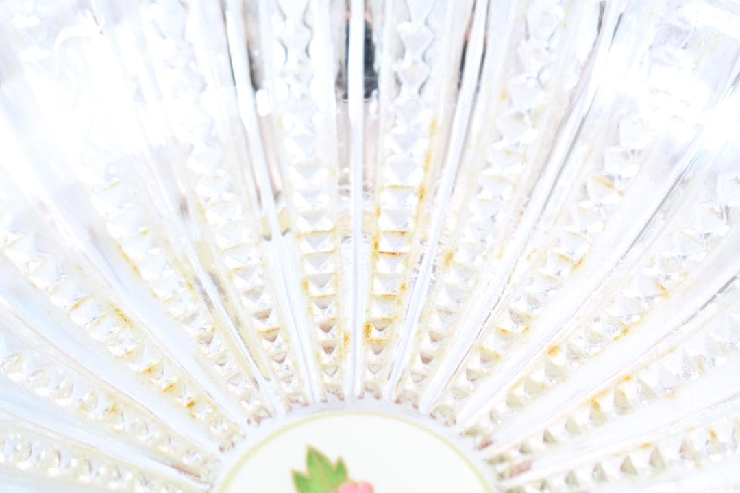 ♡伊萬里 林九郎 コンポート皿 デザート皿 脚付皿 ガラス製×有田焼 2客