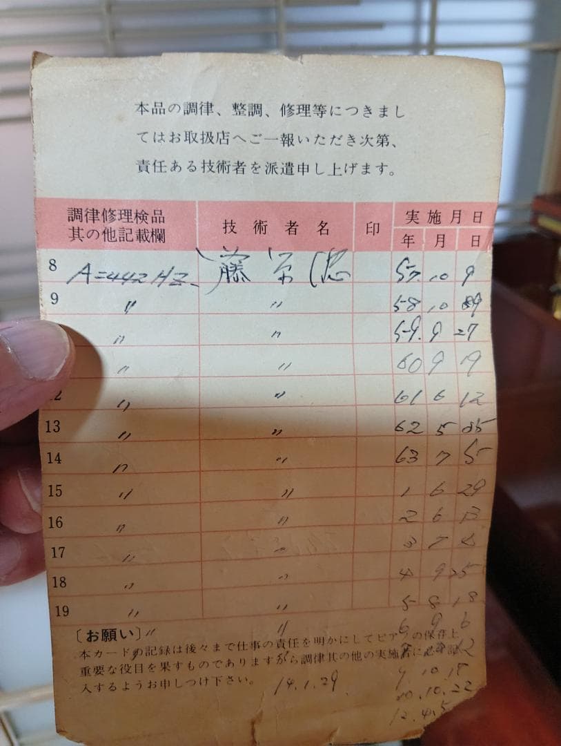 【解体につき3日以内】YAMAHA U2C ワインレッド アップライトピアノ