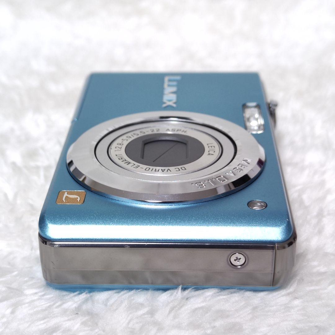 美品✨Panasonic LUMIX DMC-FS6 ブルー バッテリー 説明書