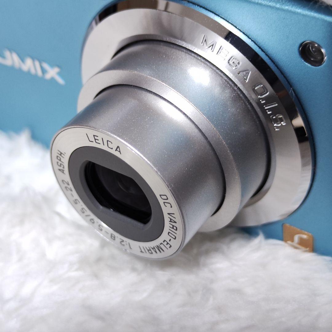 美品✨Panasonic LUMIX DMC-FS6 ブルー バッテリー 説明書
