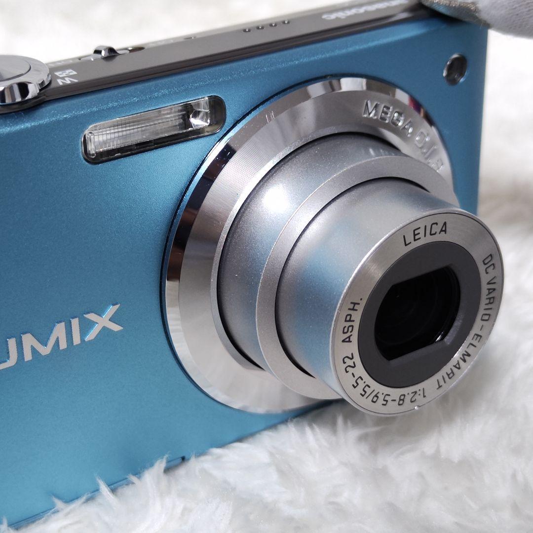 美品✨Panasonic LUMIX DMC-FS6 ブルー バッテリー 説明書