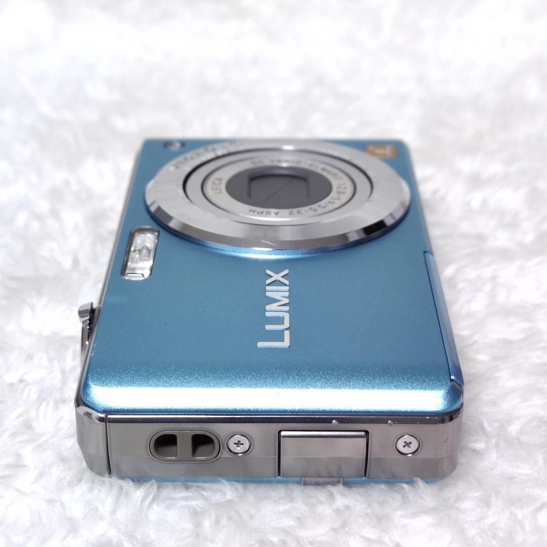 美品✨Panasonic LUMIX DMC-FS6 ブルー バッテリー 説明書