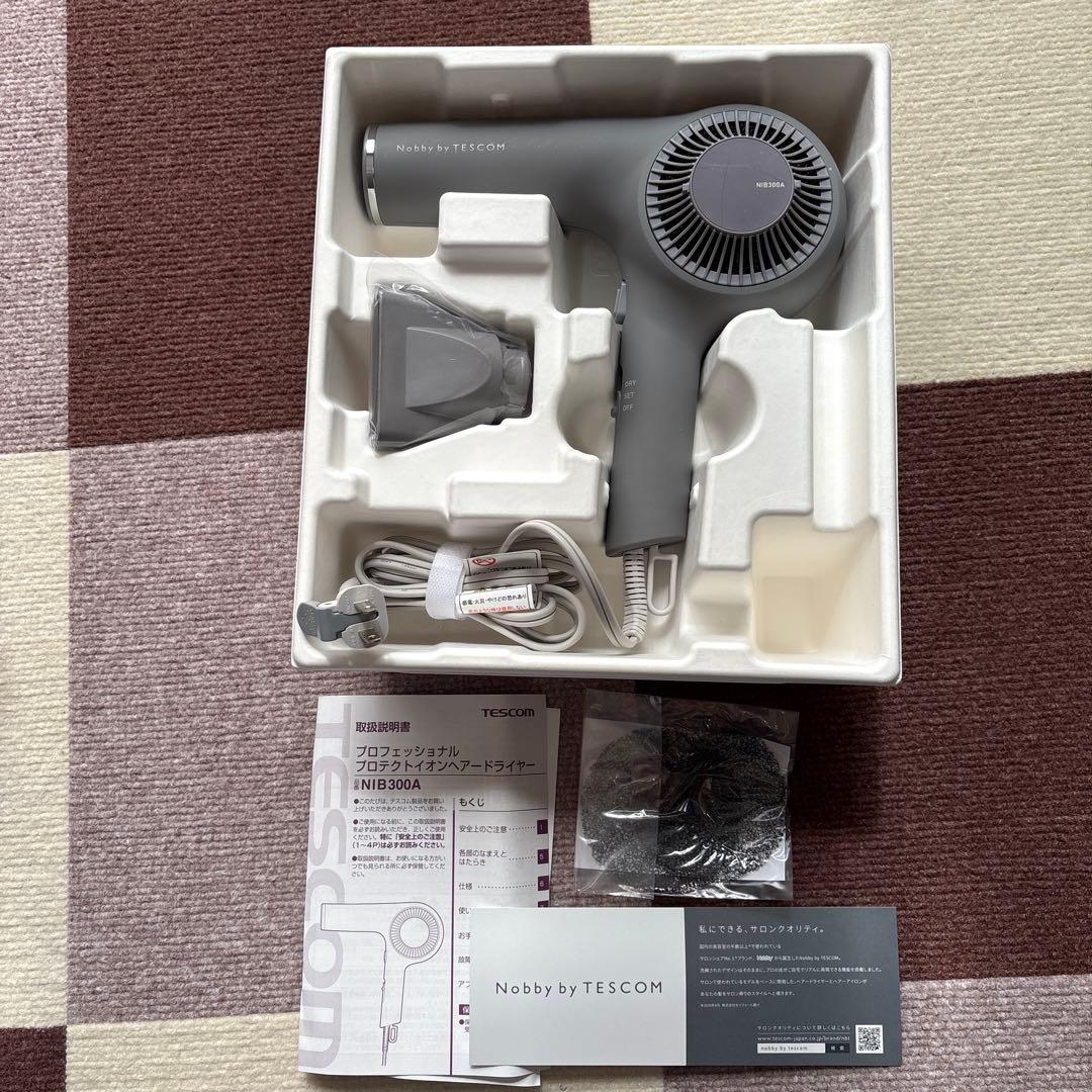 Nobby by TESCOM プロテクトイオン ヘアドライヤー NIB300A