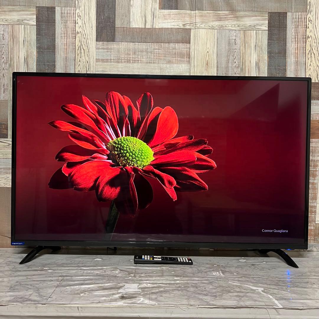 全国送料込❣️nexxion 50型外付けHDDによる録画機能ダブルチューナー搭載