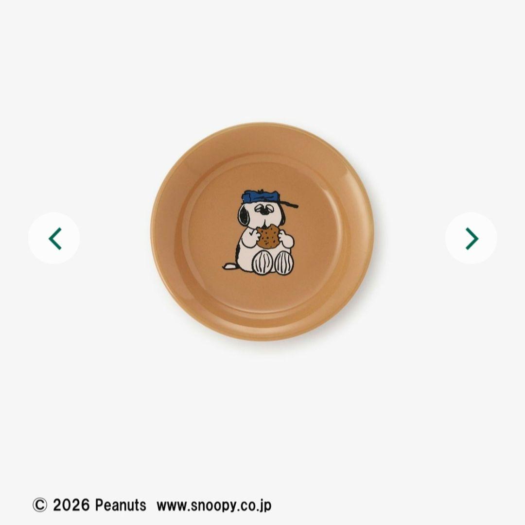 AfternoonTea×SNOOPYオラフ　プレート&豆皿　セット