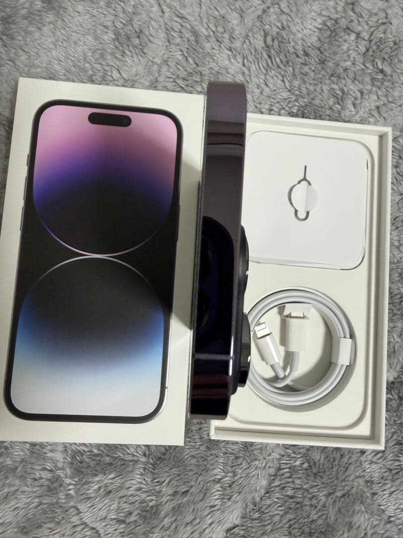 iPhone 14 Pro 256GB 未使用ディープパープル