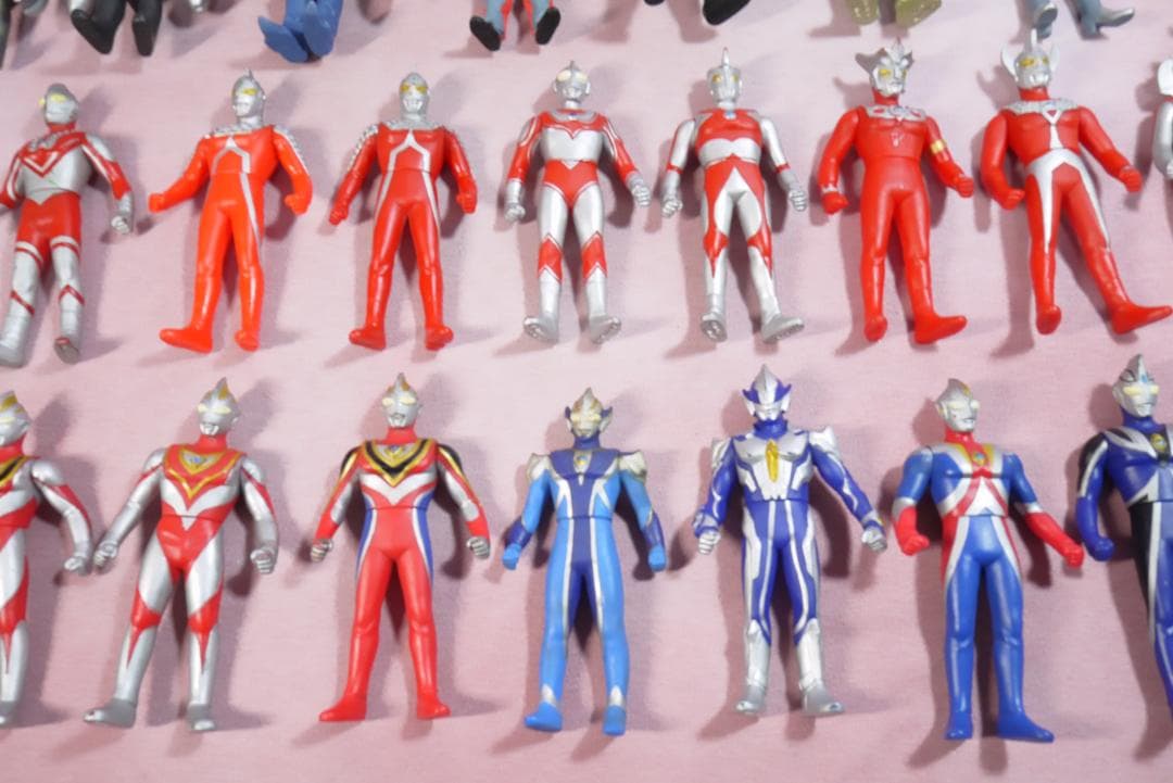ウルトラマン　ウルトラ怪獣　ミニソフビ　57体